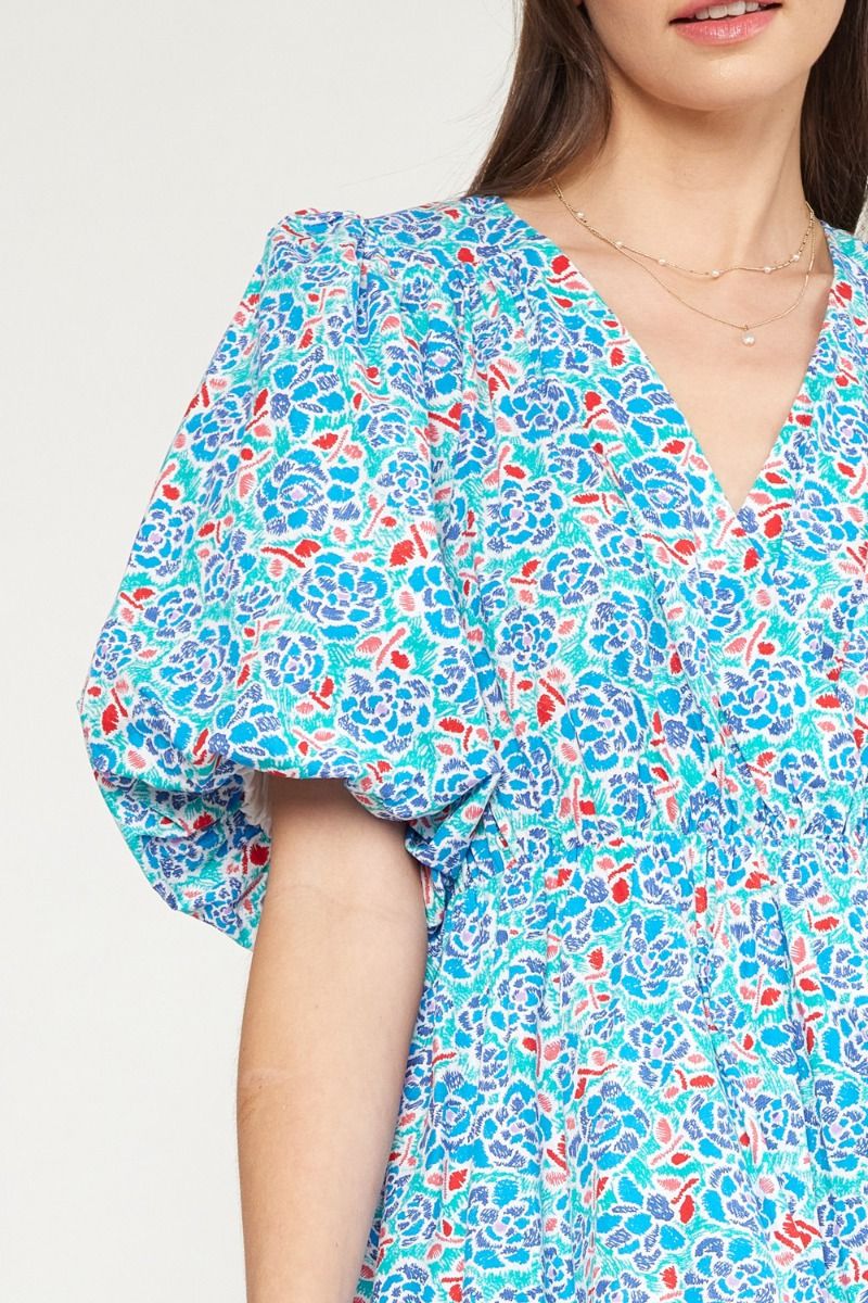Growing Wild Dress - Green