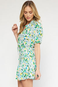 Bright Wonders  Dress - Green