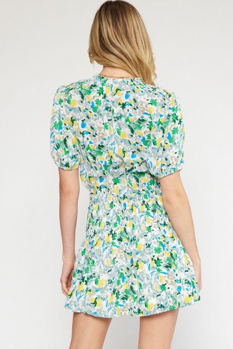 Bright Wonders  Dress - Green