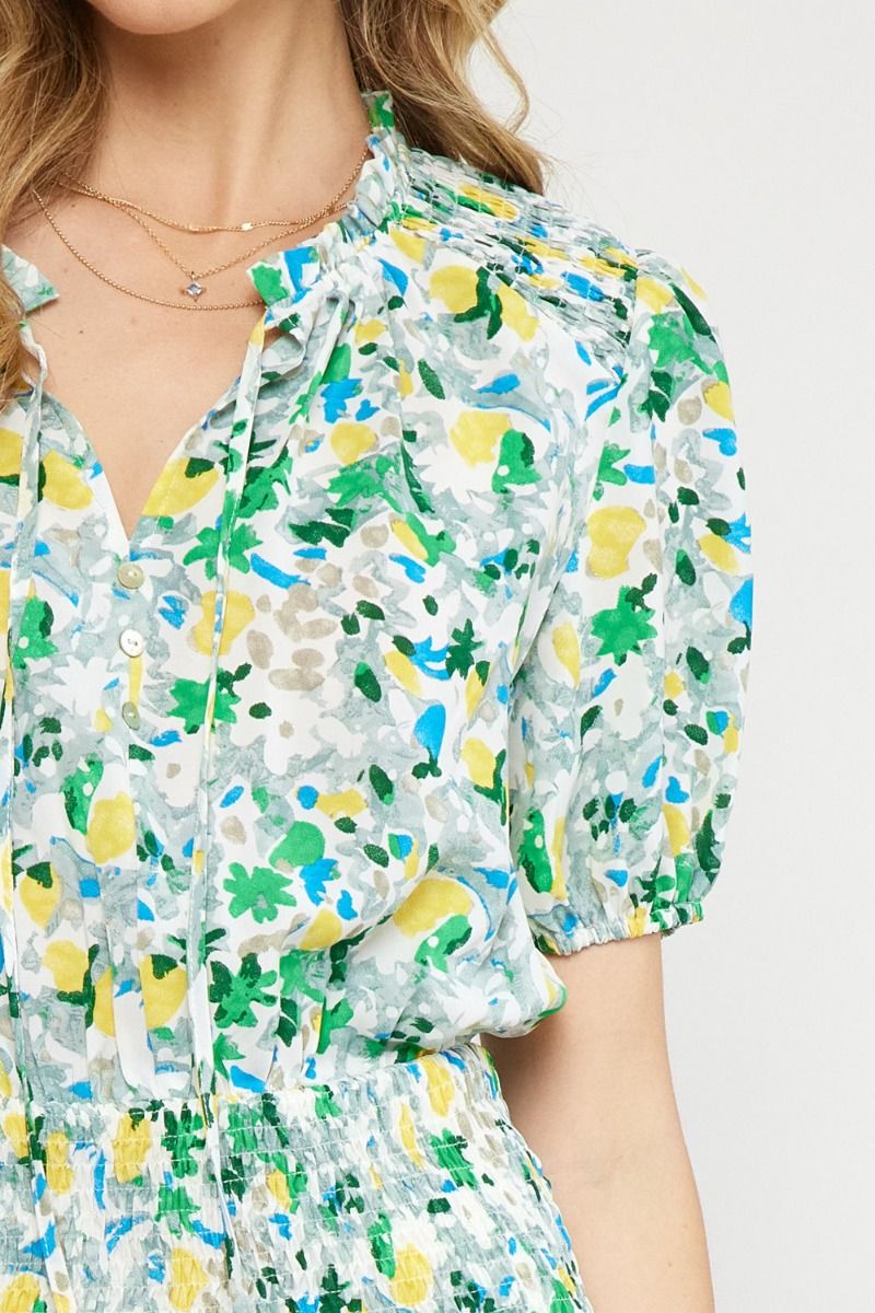 Bright Wonders  Dress - Green