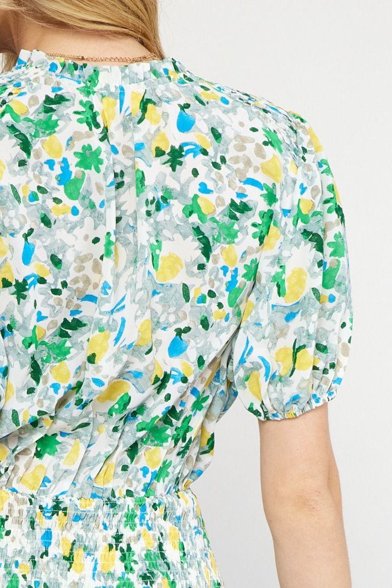Bright Wonders  Dress - Green