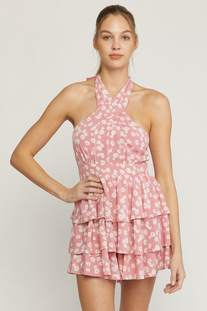 Pushing Daisies Dress - Blush