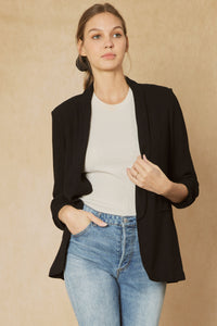 Up To The Mark Blazer - Black