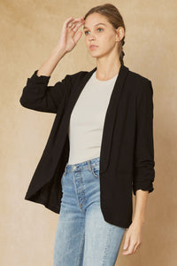 Up To The Mark Blazer - Black