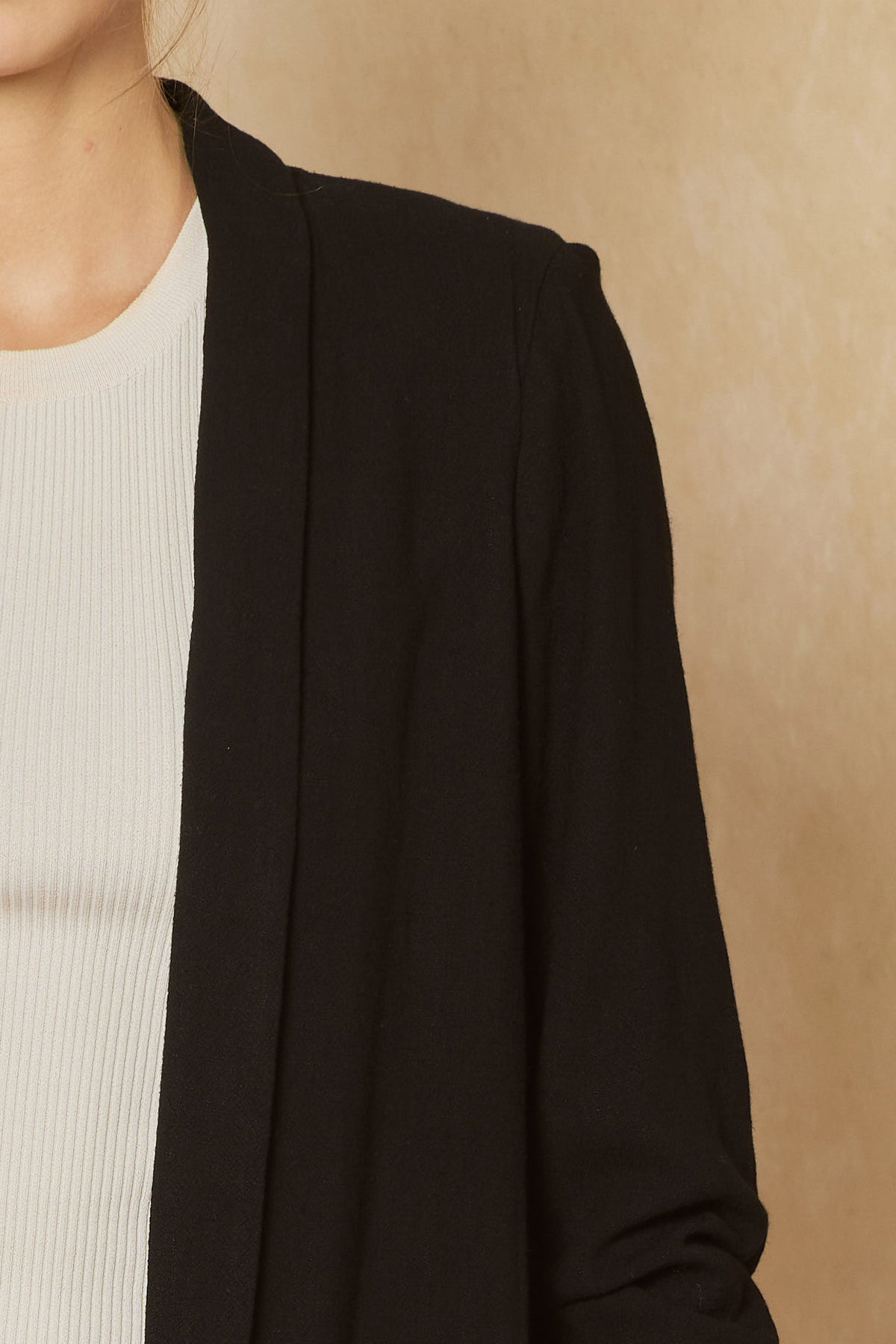 Up To The Mark Blazer - Black