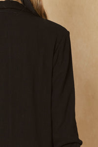 Up To The Mark Blazer - Black