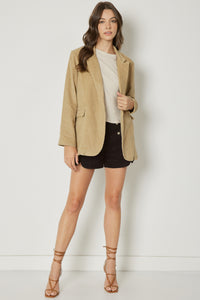 Cut The Cord Blazer - Sand