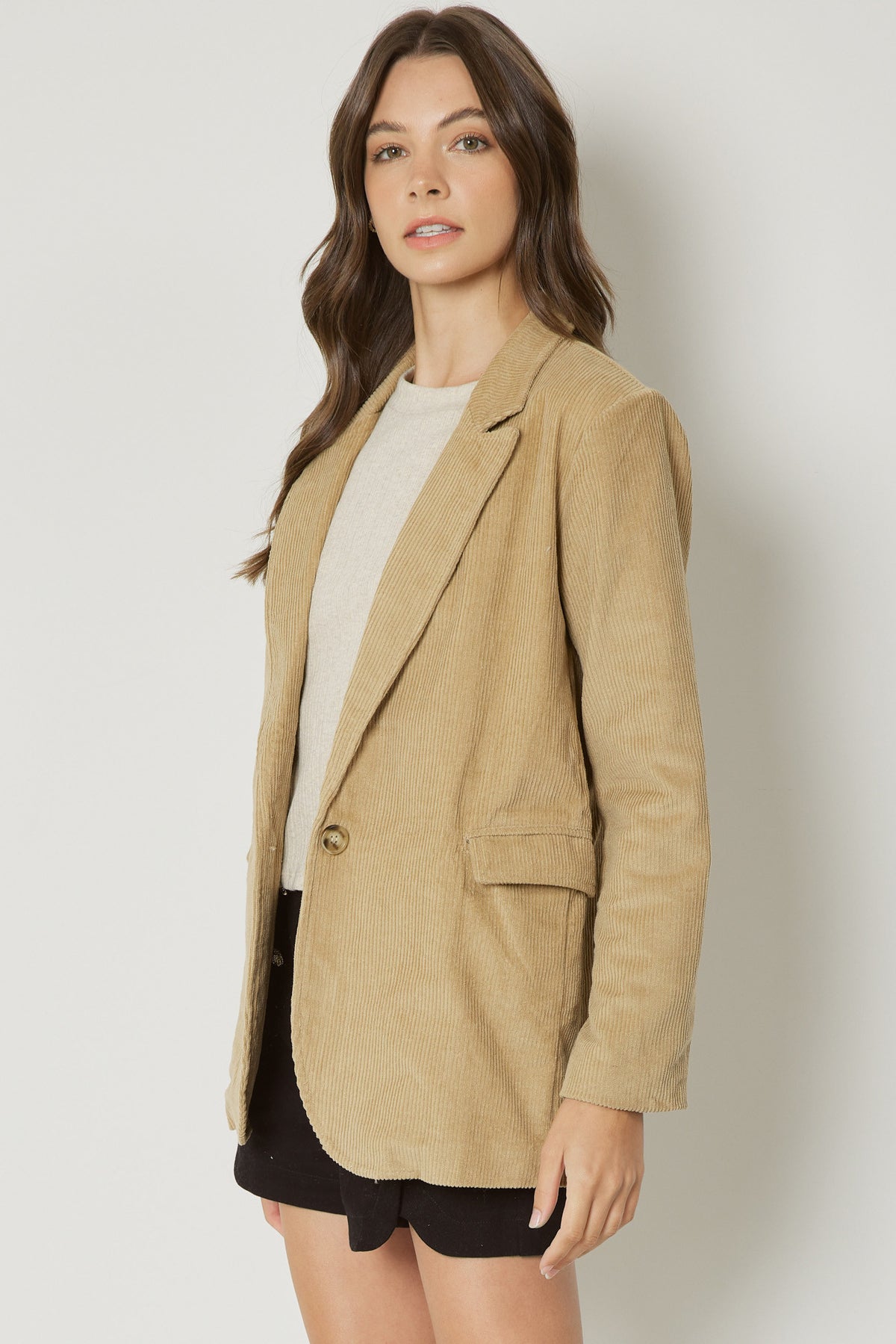 Cut The Cord Blazer - Sand