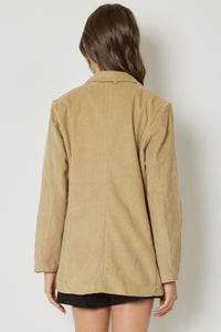 Cut The Cord Blazer - Sand