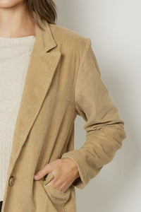 Cut The Cord Blazer - Sand