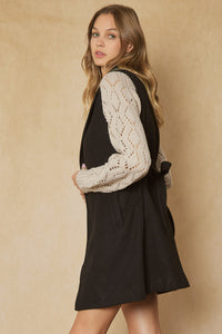 First Things First Vest - Black