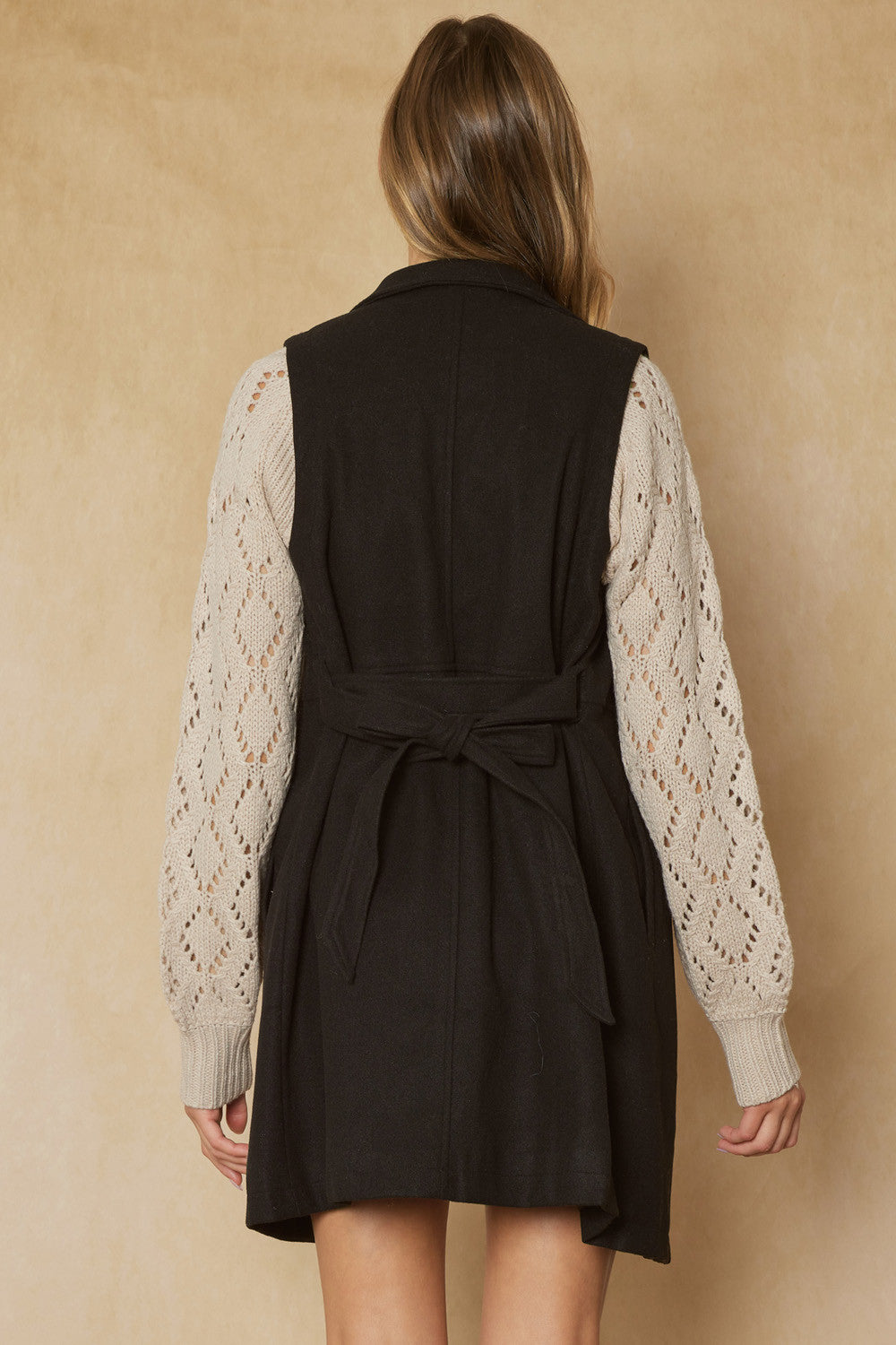 First Things First Vest - Black