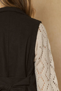 First Things First Vest - Black