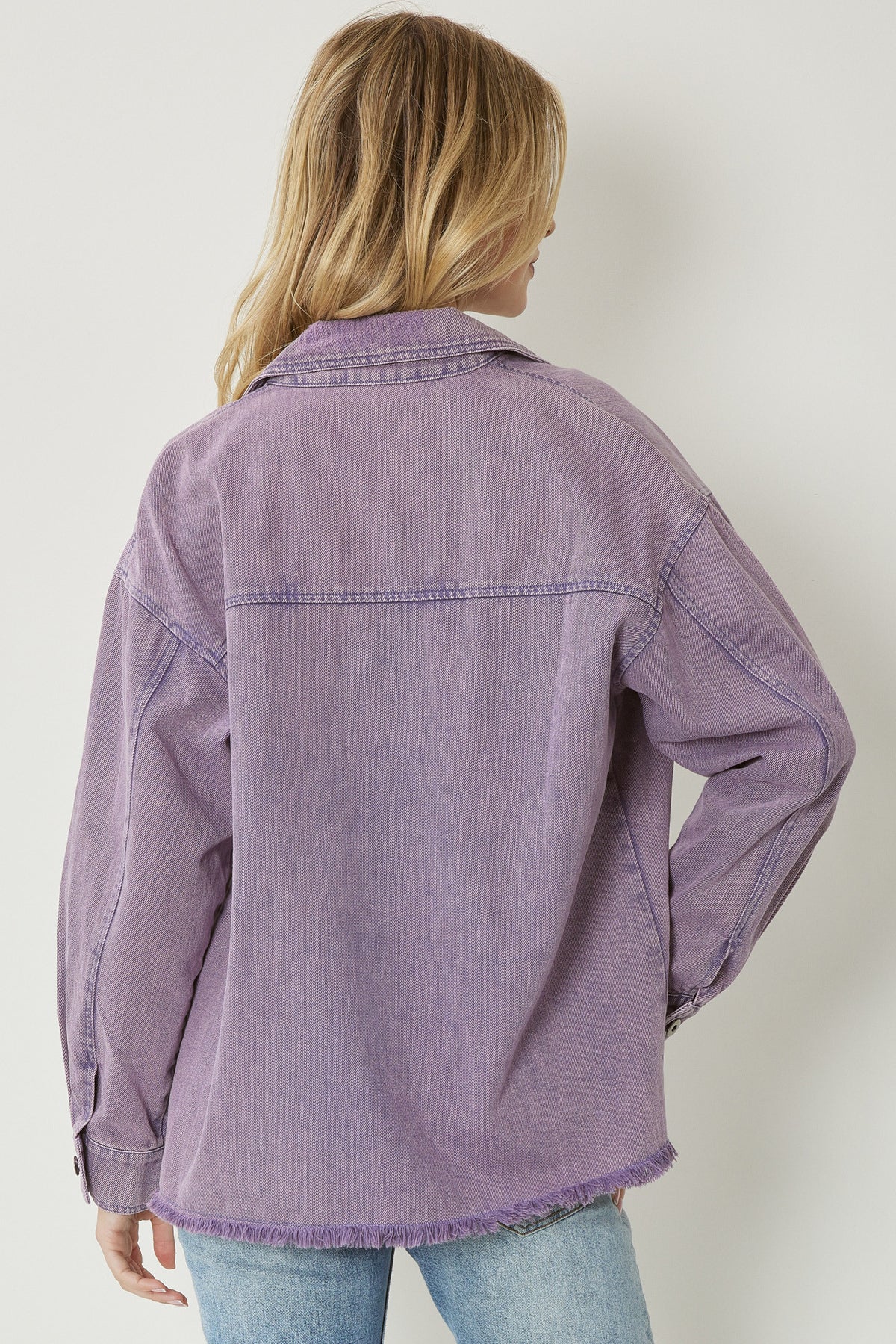 Live To Wander Jacket - Purple Haze