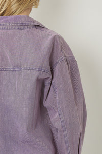 Live To Wander Jacket - Purple Haze