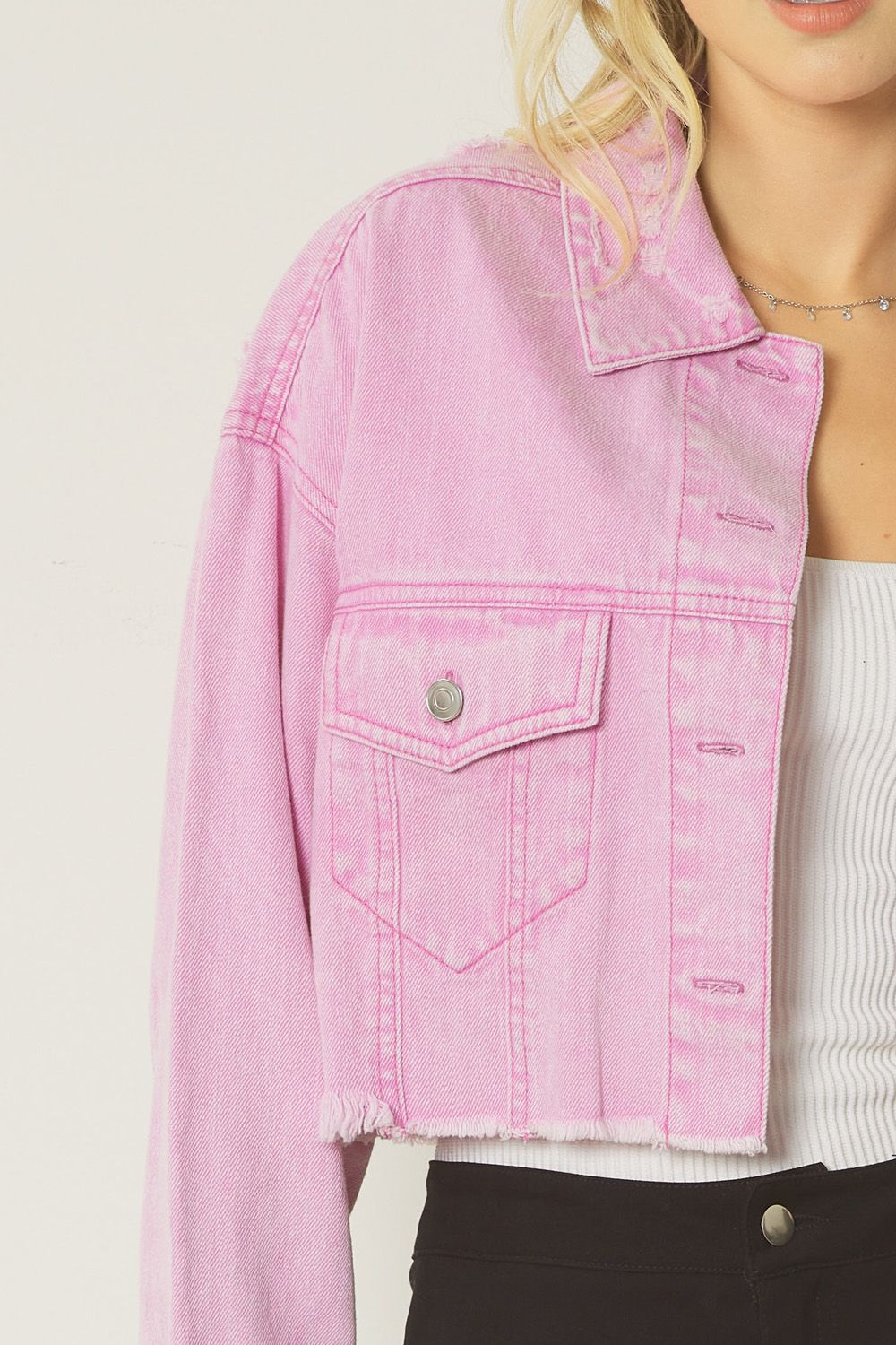 Sky's The Limit Jacket - Pink