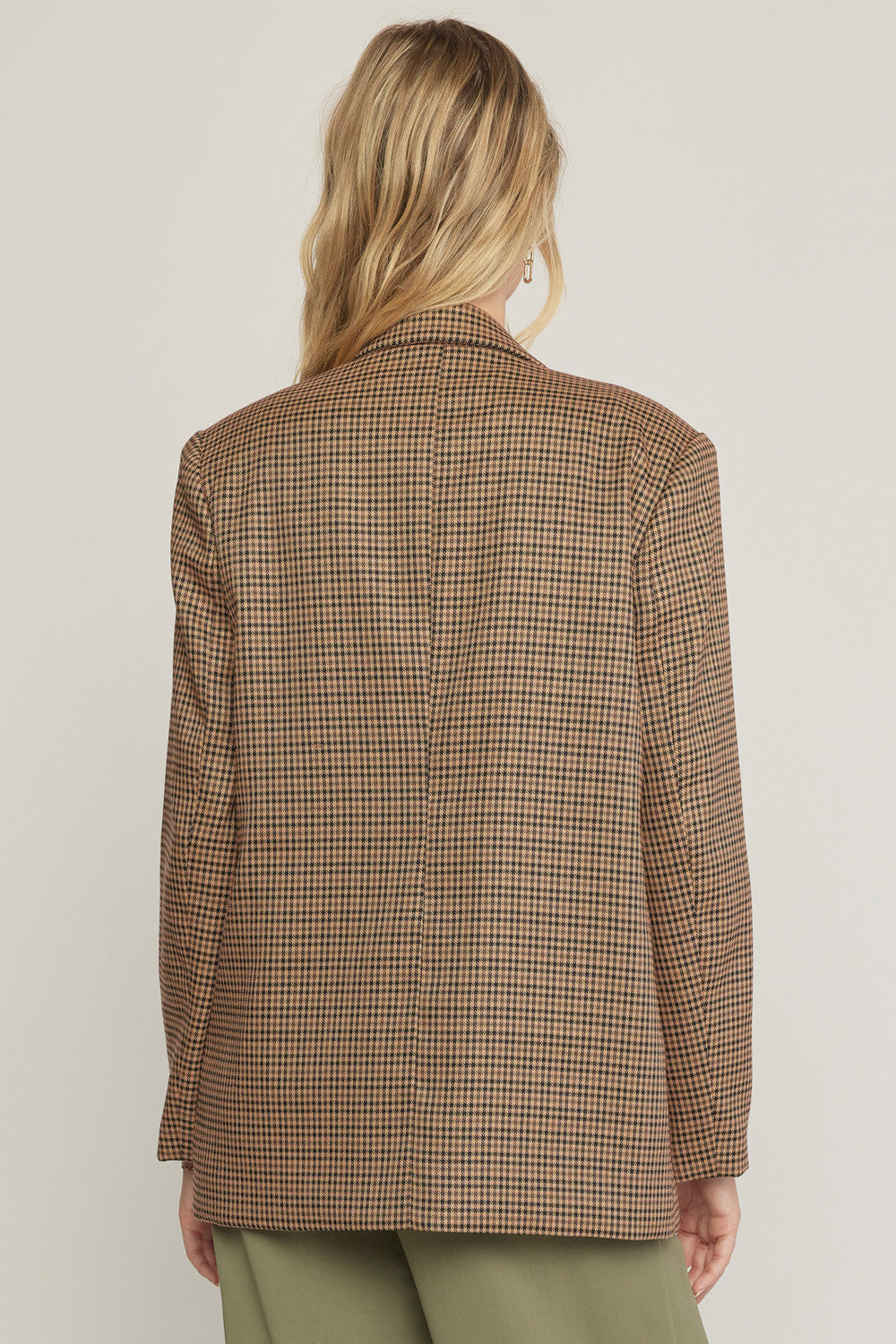 Working Girl Blazer - Camel
