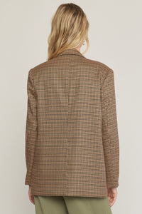 Working Girl Blazer - Camel