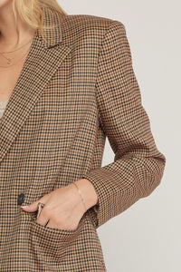 Working Girl Blazer - Camel
