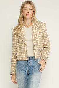 Call The Shots Blazer - Camel