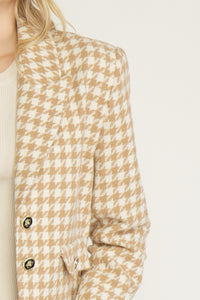 Call The Shots Blazer - Camel
