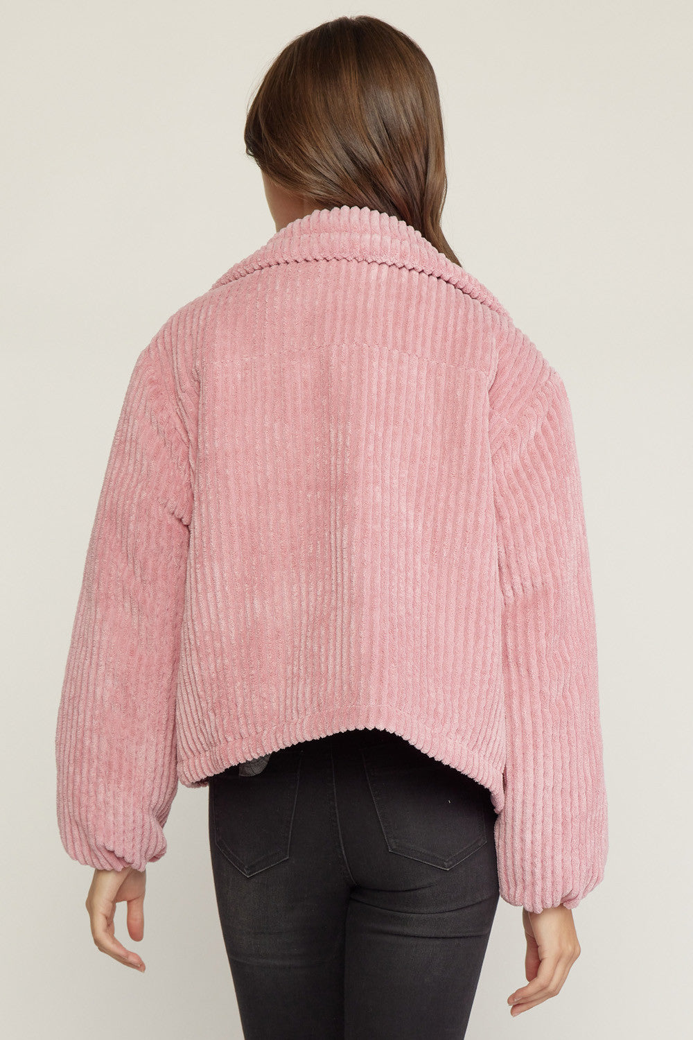 Let The Wind Blow Jacket - Pink