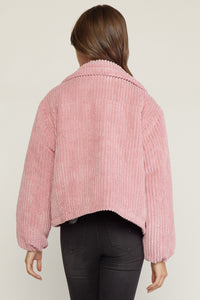 Let The Wind Blow Jacket - Pink