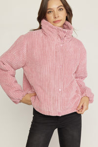 Let The Wind Blow Jacket - Pink