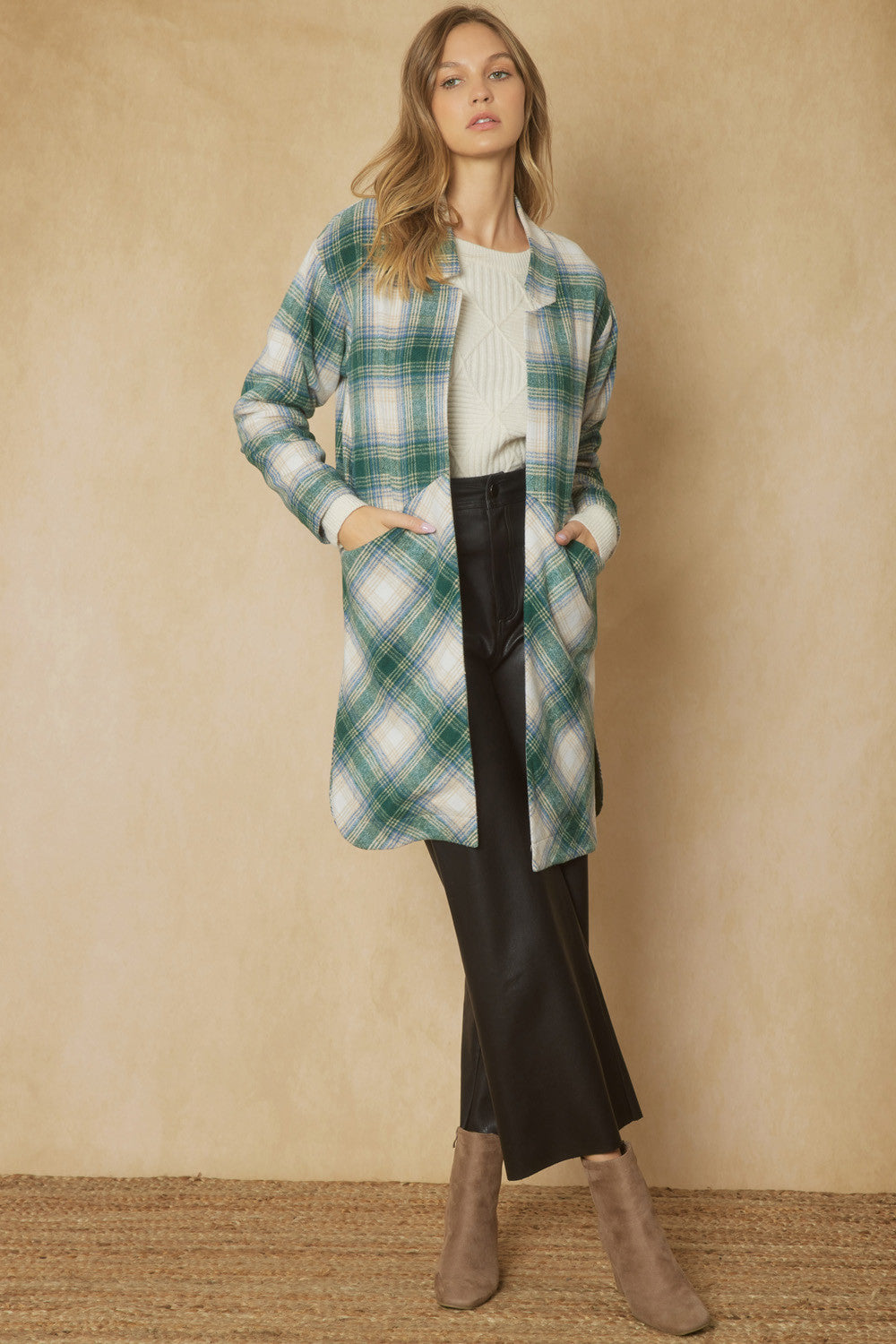 Longing For Love Jacket - Green