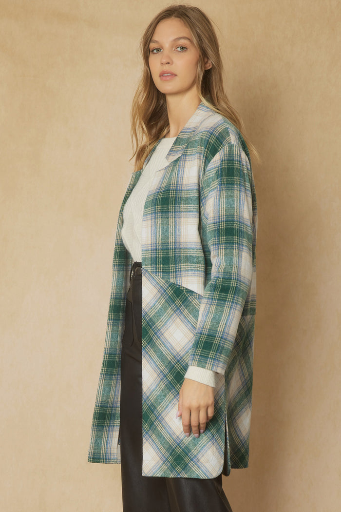 Longing For Love Jacket - Green