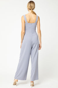 Heartbreaker Jumpsuit - Lilac Grey
