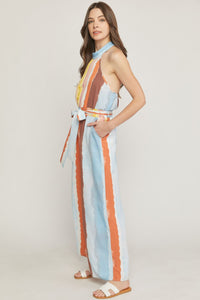 Blazing Trails Jumpsuit - Blue