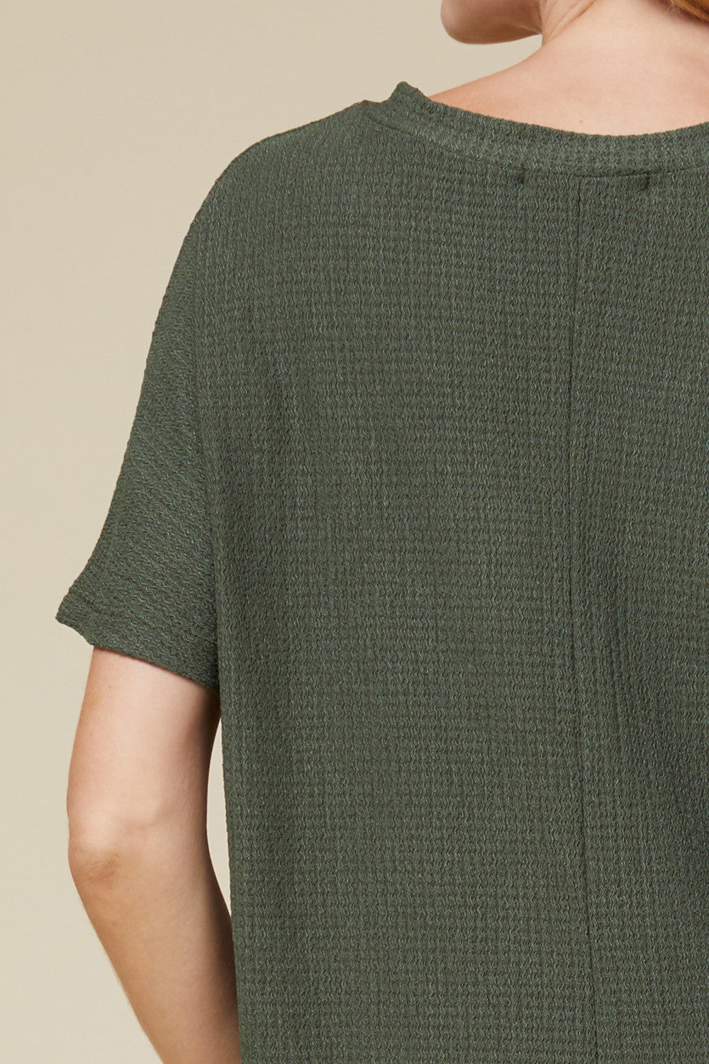 Covering The Basics Top - Olive