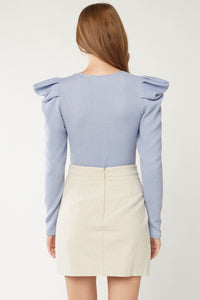 Flutter About Bodysuit - Blue
