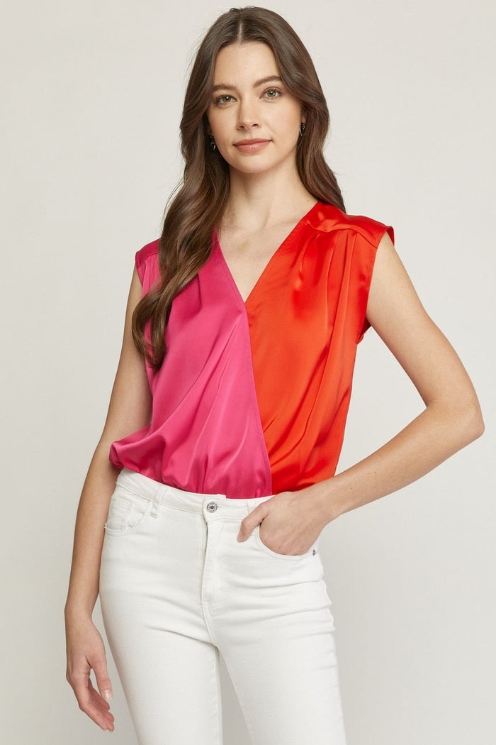 Breaking Barriers Bodysuit - Red