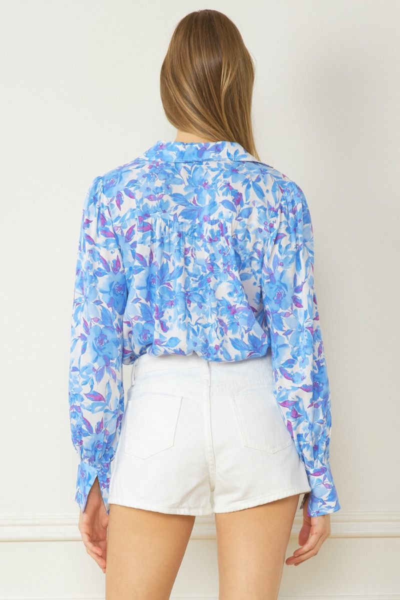 Breath Of Fresh Air Bodysuit - Blue