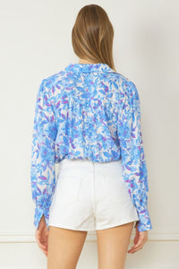 Breath Of Fresh Air Bodysuit - Blue