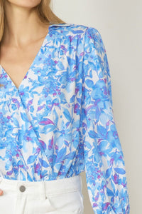 Breath Of Fresh Air Bodysuit - Blue