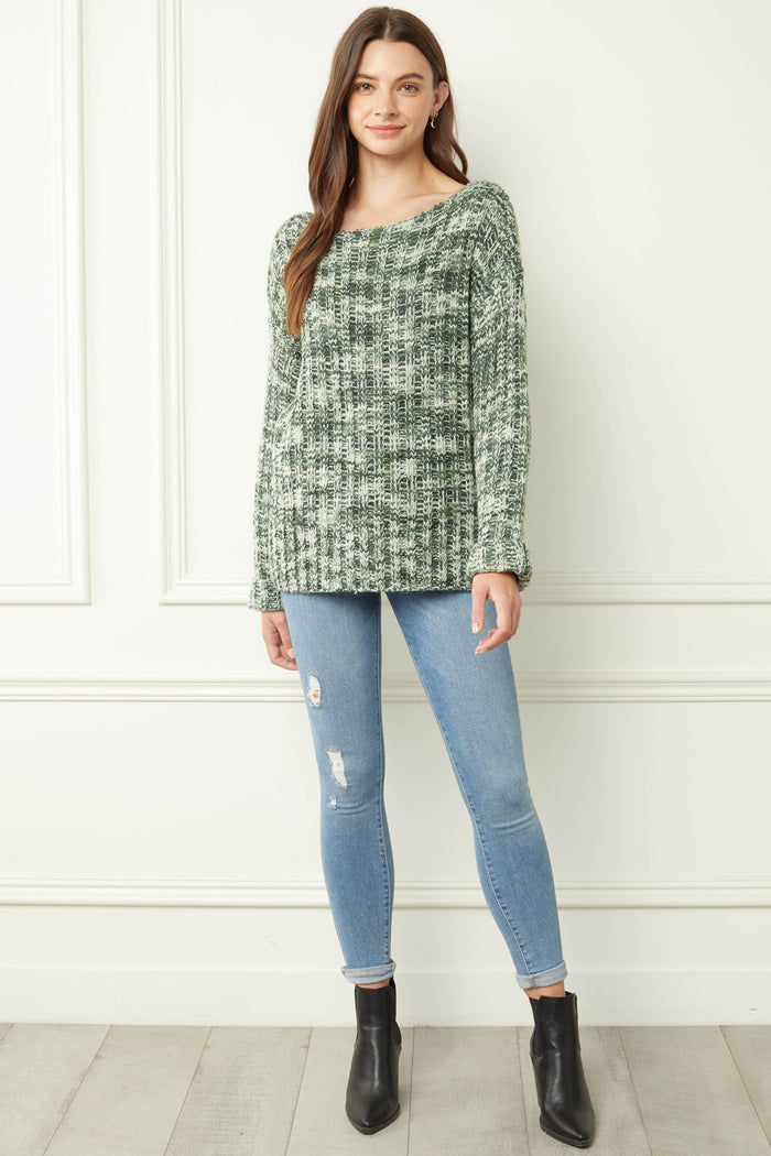 Only The Beginning Sweater - Green Mint