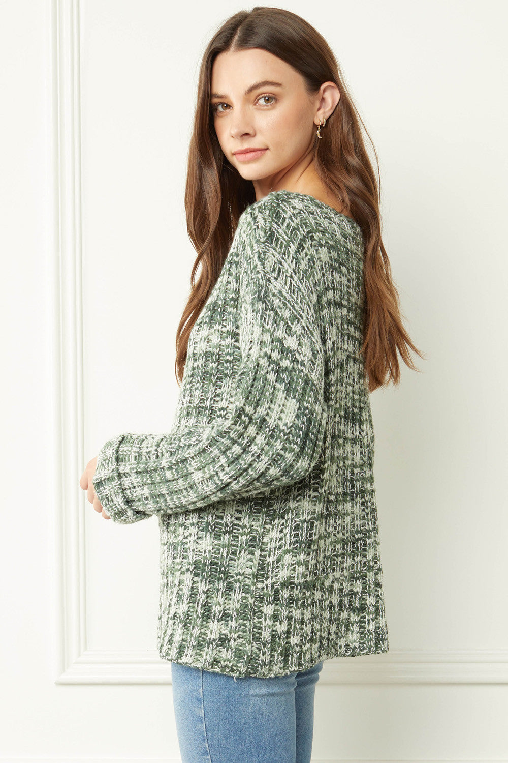 Only The Beginning Sweater - Green Mint