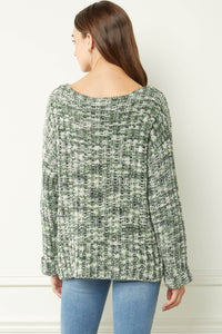 Only The Beginning Sweater - Green Mint