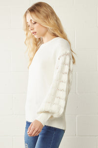 Pull Me Closer Sweater - Off White