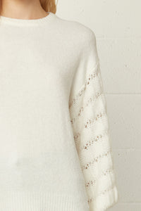 Pull Me Closer Sweater - Off White
