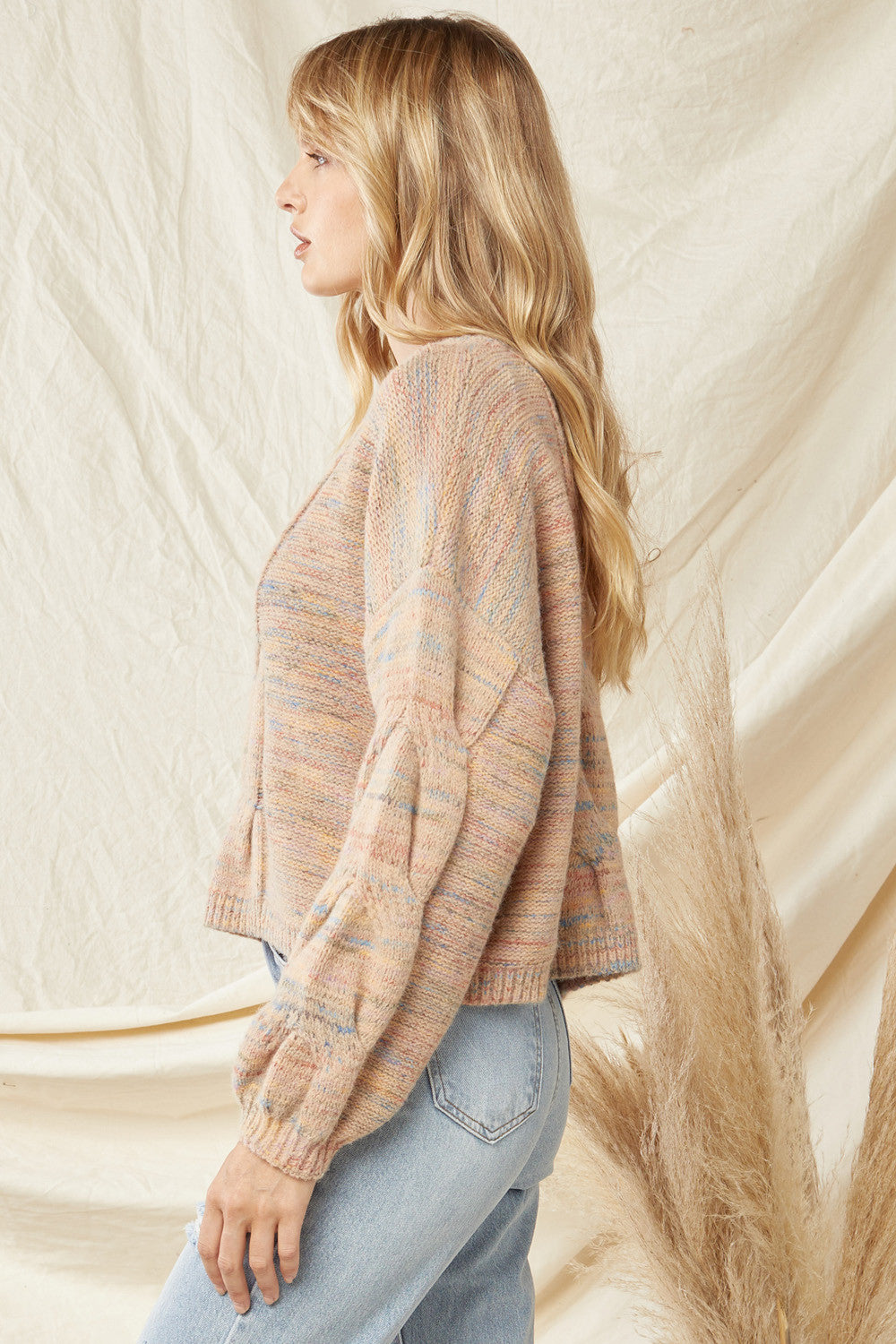 Peaceful Mornings Sweater - Butter Rum