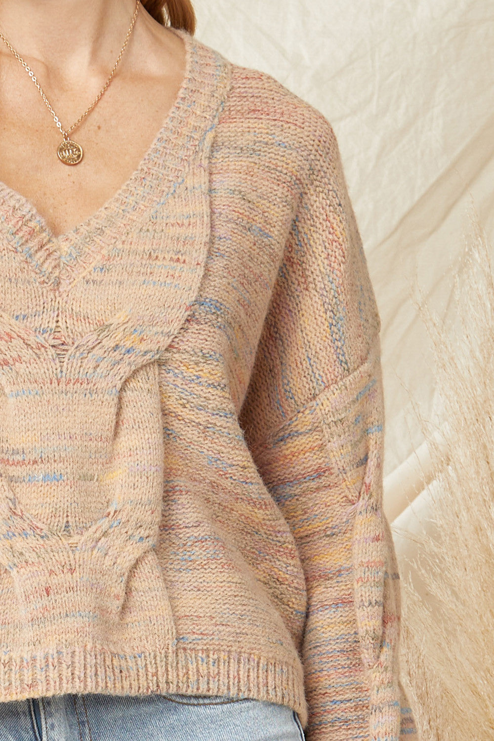 Peaceful Mornings Sweater - Butter Rum