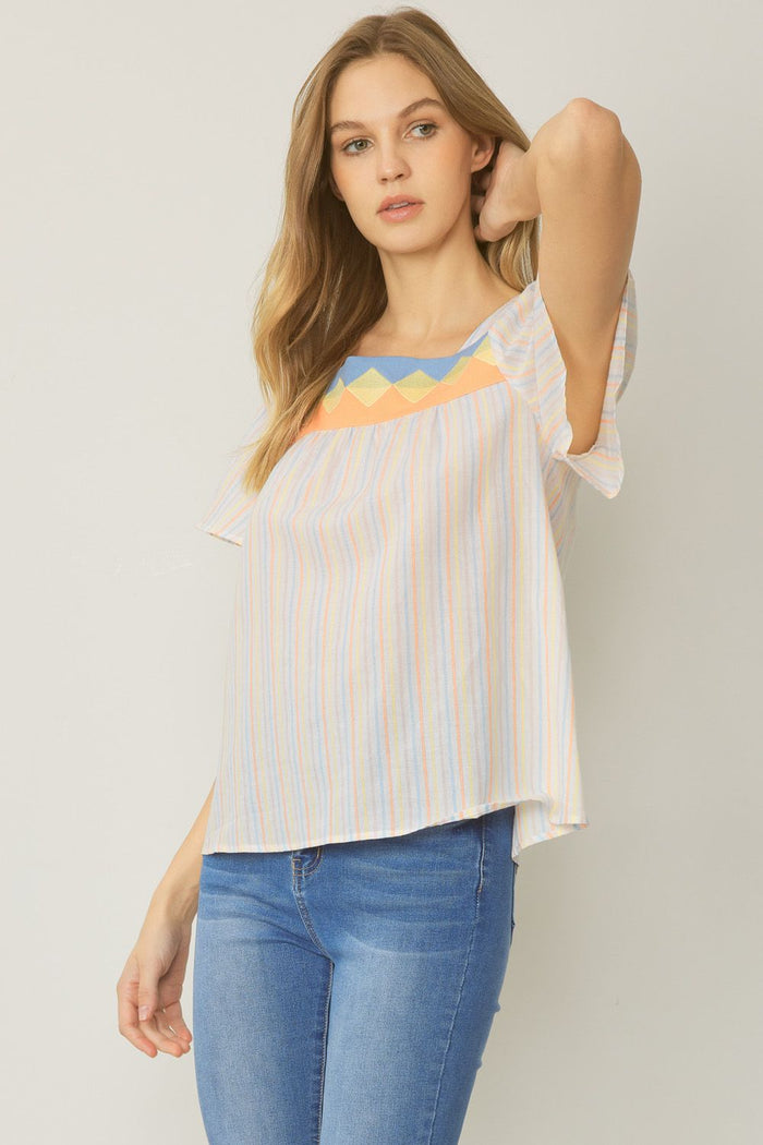 Dawn Of A New Day Top - Orange
