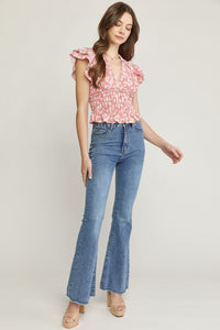 Beauty Of Blooms Top - Blush