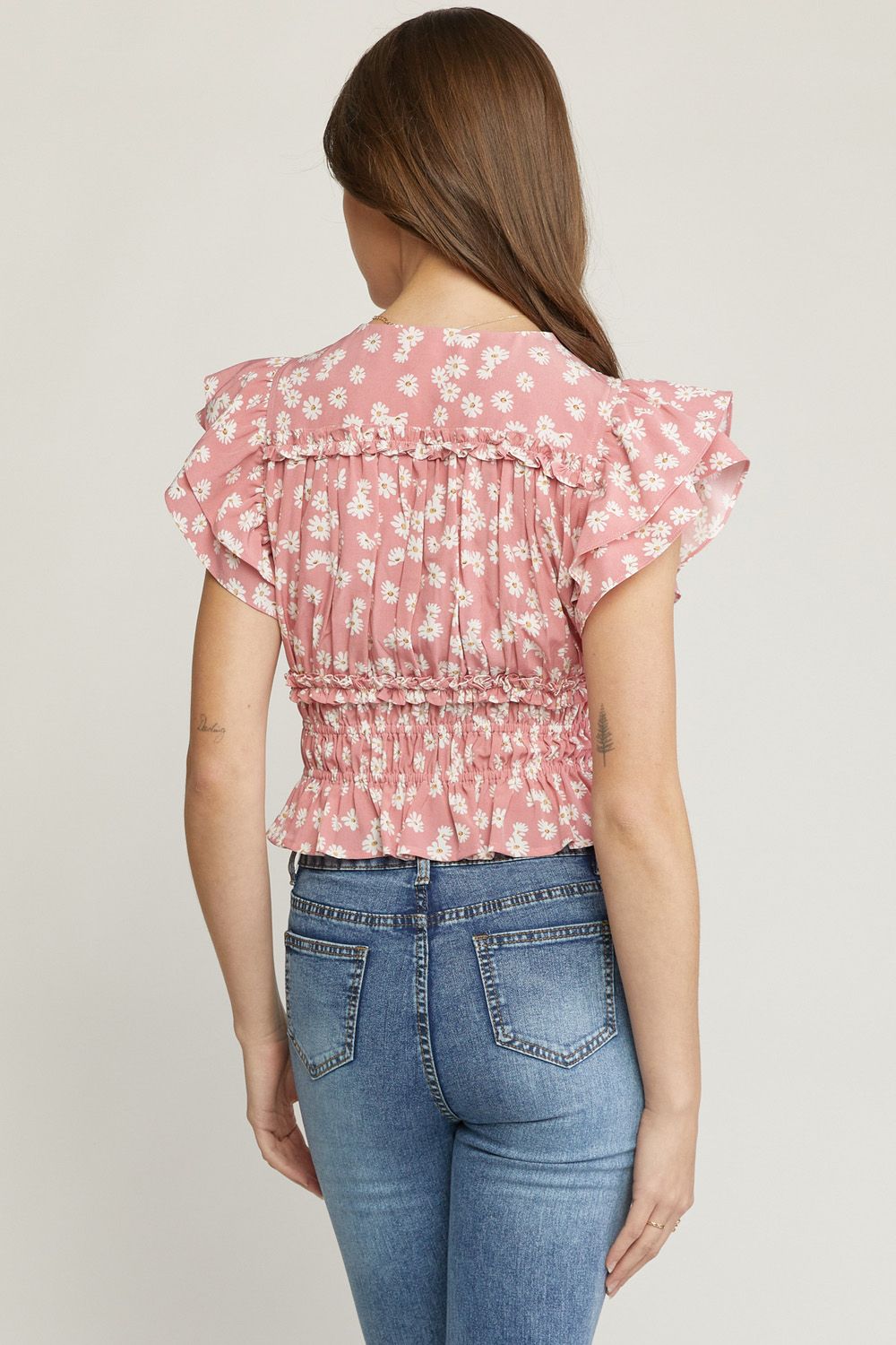 Beauty Of Blooms Top - Blush