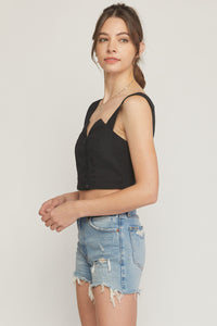 Full Tilt Top - Black