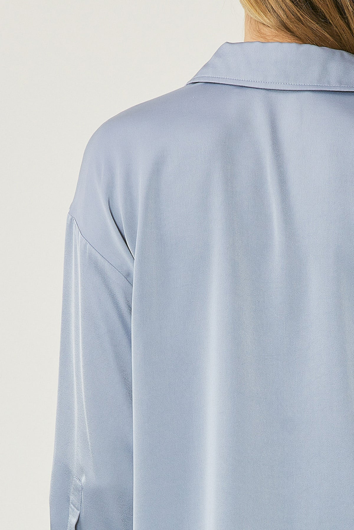Plain As Day Top - Chambray